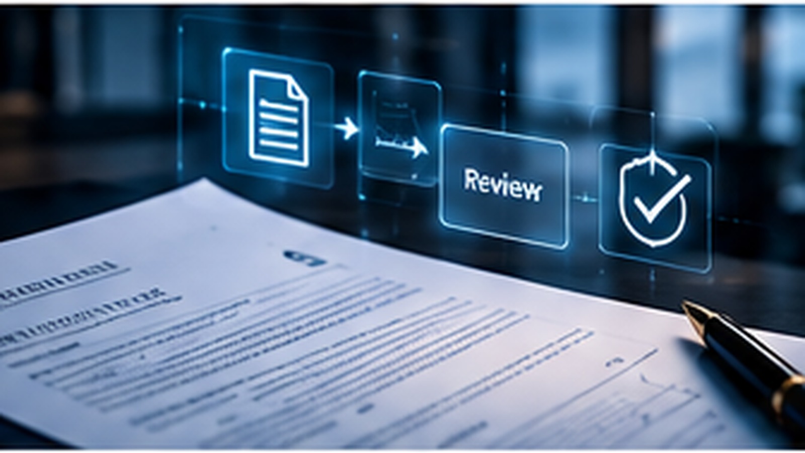 Automated document processing and intelligent document workflows
