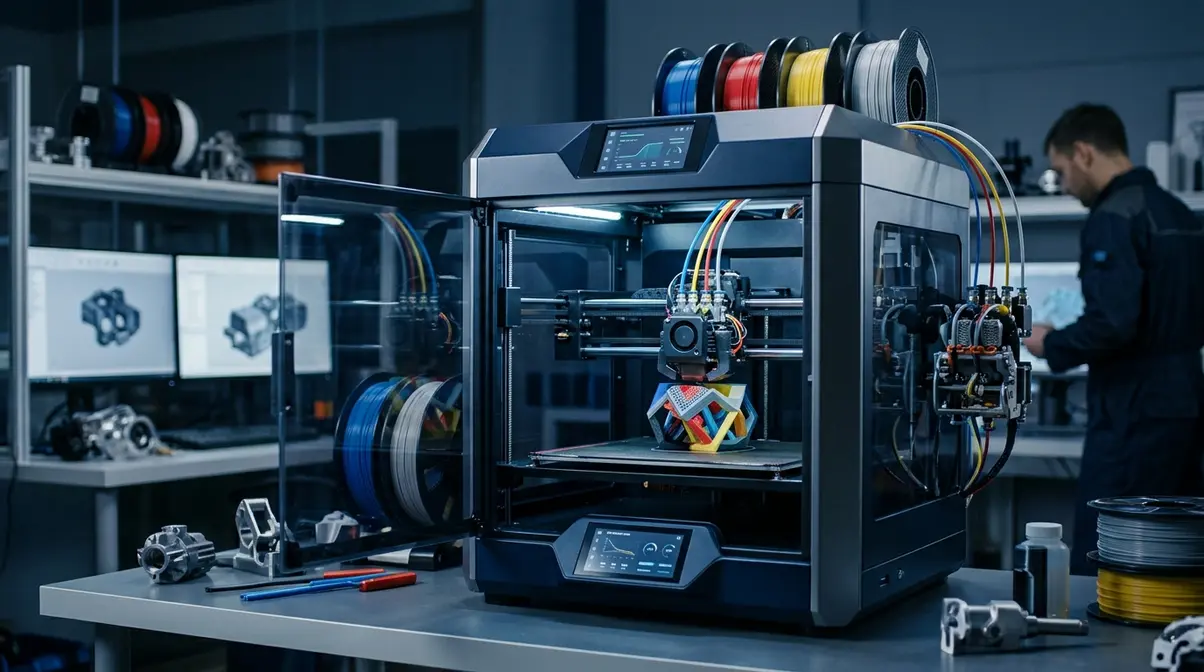 Creality introduces K3 3D printer featuring proprietary four-nozzle KliTek system