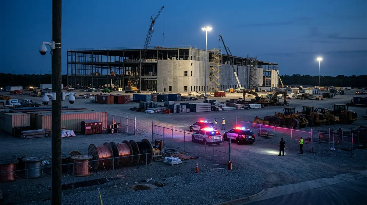 Local authorities seek two suspects following repeated thefts at Culpeper data center site