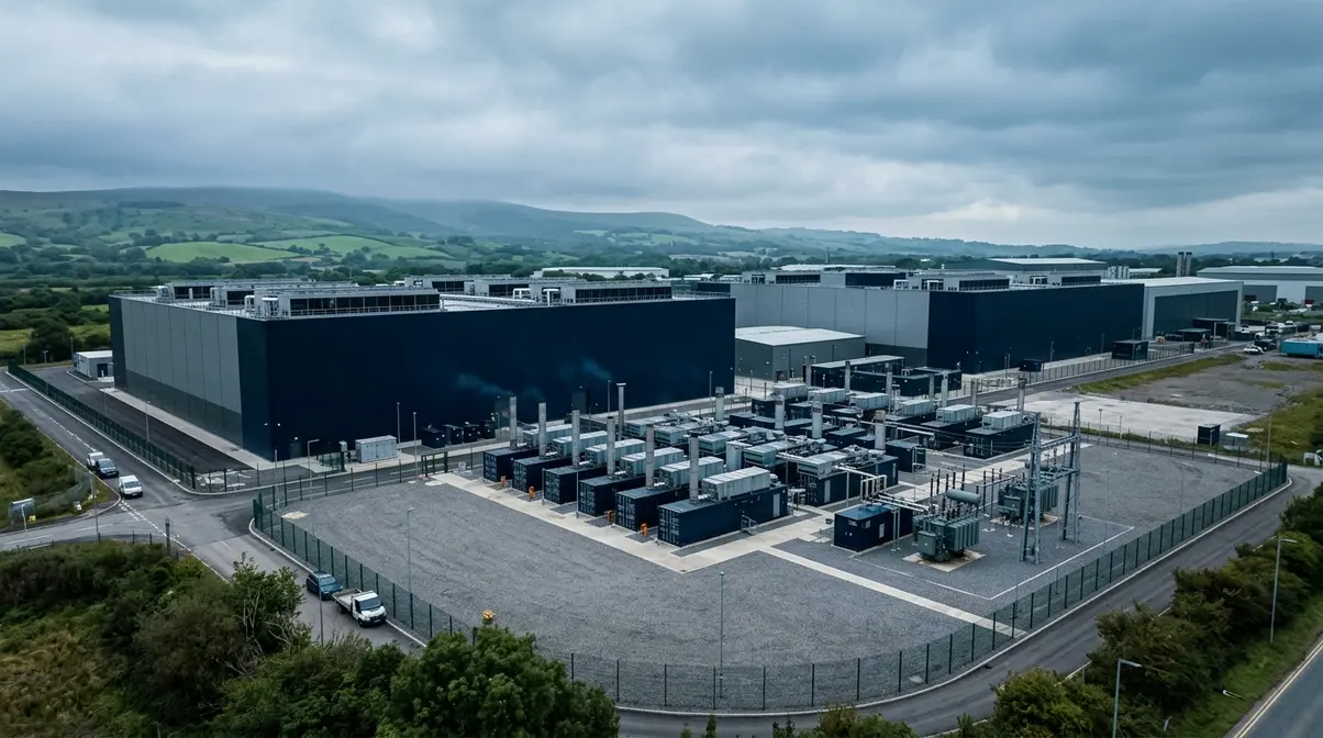 Curtis Hall proposes 49.9MW gas power plant for Cardiff data center site