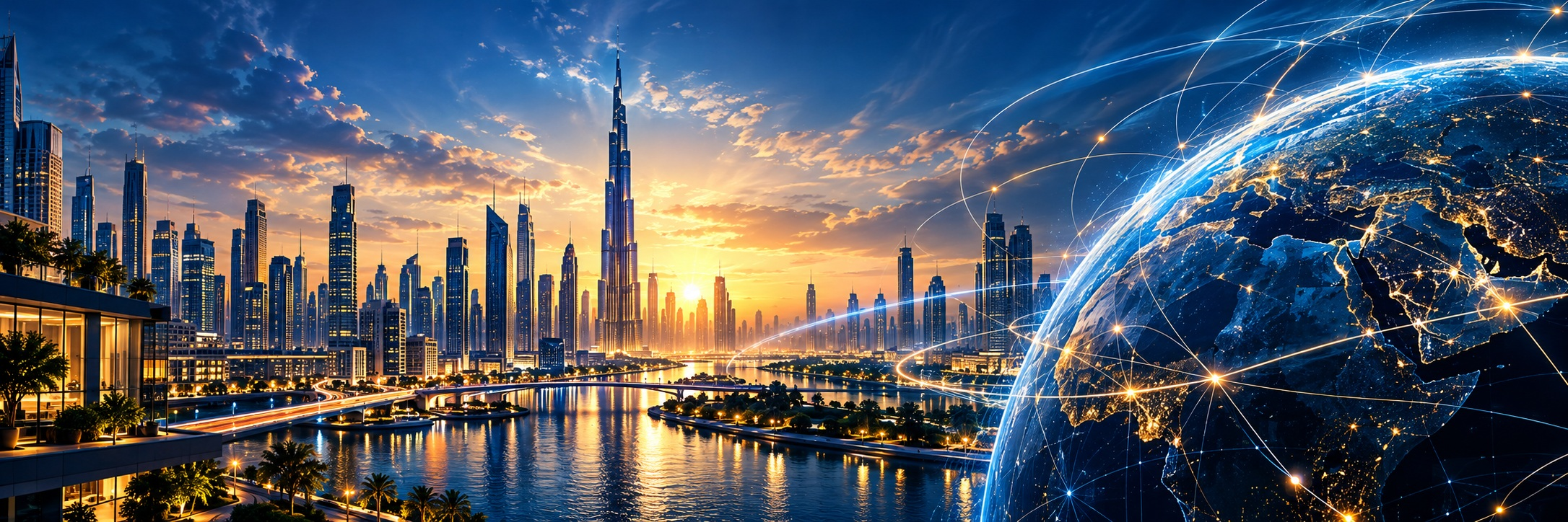 Digital city and connected global economy