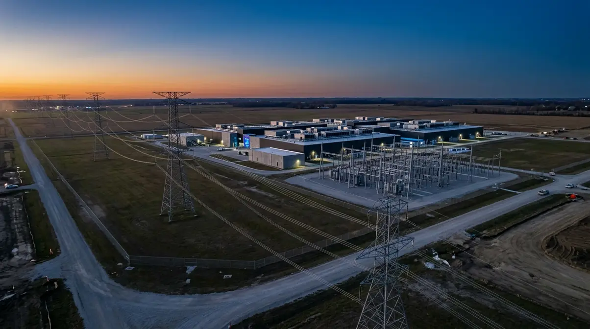 Microsoft secures 20-year power agreement with NiSource for Indiana data center project