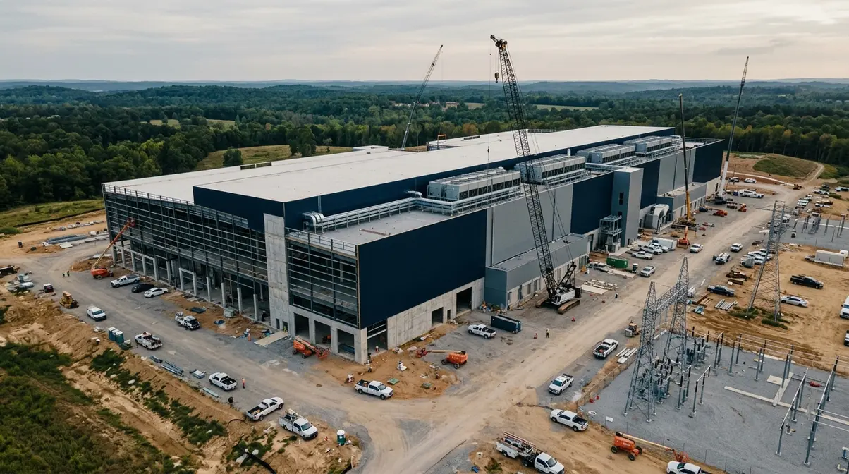 Serverfarm completes structure of first data center at Arkansas campus