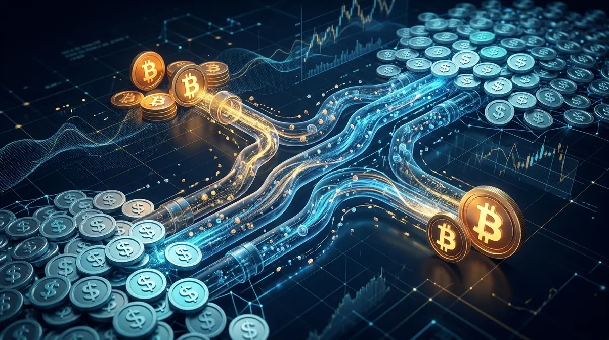 Analysis of stablecoin influence on bitcoin liquidity channels